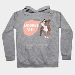 Baby and dog Hoodie